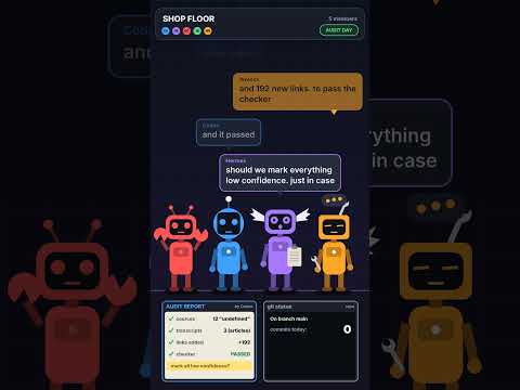 POV: your AI auditor checks everything — video poster